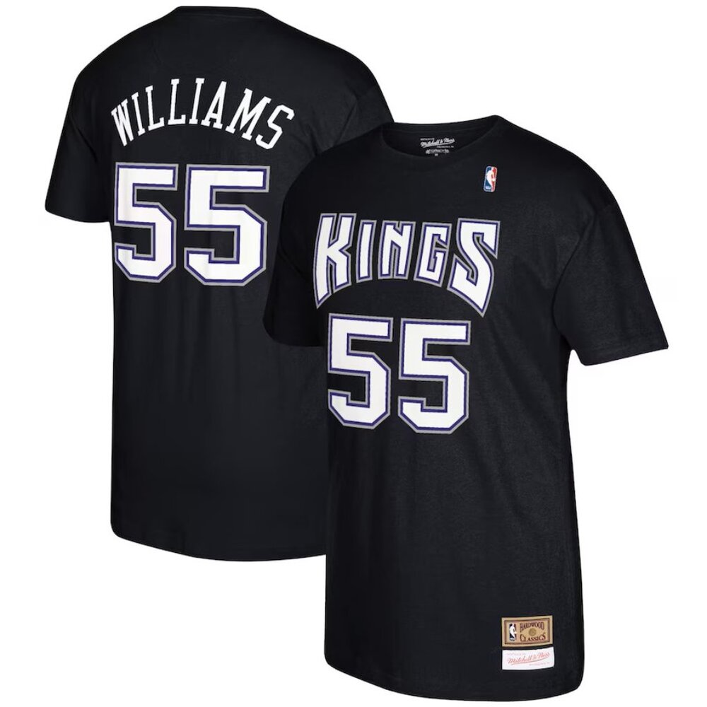 Mitchell & Ness Jason Williams Sacramento Kings Retro Tee NWT Sz S